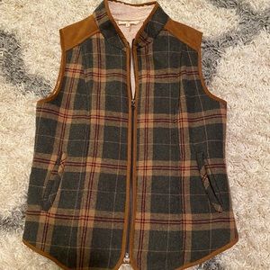 Plaid Vest- stitch fix